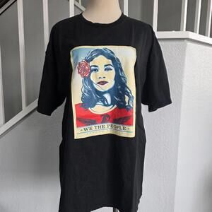 OBEY Defend Dignity Short Sleeve T-Shirt 100% Cotton Men's Size XL